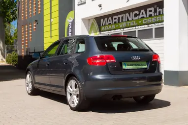 AUDI A3 1.9 TDI Ambition DPF Meteor Grey Metallic +Vezérlés csere +Vezetett Szervizkönyv +3X-s GARANCIA !!
