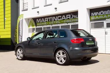 AUDI A3 1.9 TDI Ambition DPF Meteor Grey Metallic +Vezérlés csere +Vezetett Szervizkönyv +3X-s GARANCIA !!