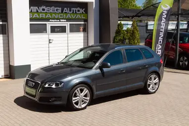 AUDI A3 1.9 TDI Ambition DPF Meteor Grey Metallic +Vezérlés csere +Vezetett Szervizkönyv +3X-s GARANCIA !!