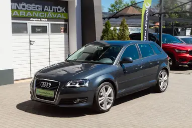 AUDI A3 1.9 TDI Ambition DPF Meteor Grey Metallic +Vezérlés csere +Vezetett Szervizkönyv +3X-s GARANCIA !!