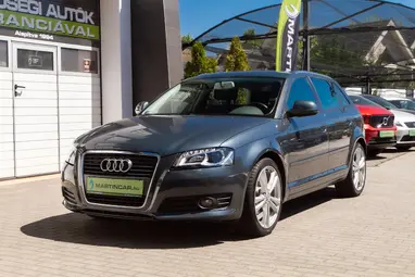 AUDI A3 1.9 TDI Ambition DPF Meteor Grey Metallic +Vezérlés csere +Vezetett Szervizkönyv +3X-s GARANCIA !!