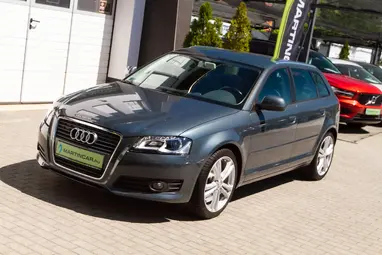 AUDI A3 1.9 TDI Ambition DPF Meteor Grey Metallic +Vezérlés csere +Vezetett Szervizkönyv +3X-s GARANCIA !!