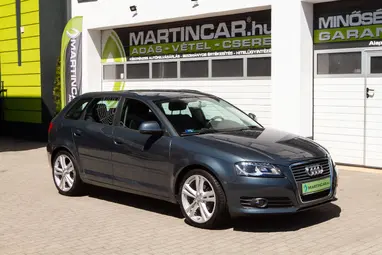 AUDI A3 1.9 TDI Ambition DPF Meteor Grey Metallic +Vezérlés csere +Vezetett Szervizkönyv +3X-s GARANCIA !!