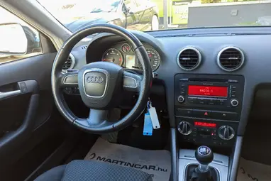 AUDI A3 1.9 TDI Ambition DPF Meteor Grey Metallic +Vezérlés csere +Vezetett Szervizkönyv +3X-s GARANCIA !!
