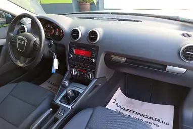 AUDI A3 1.9 TDI Ambition DPF Meteor Grey Metallic +Vezérlés csere +Vezetett Szervizkönyv +3X-s GARANCIA !!