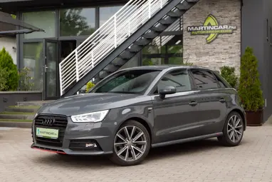 AUDI A1 Sportback 1.4 TDI Sport Nano Gray Metallic+Keveset Futott+ Full S Line+Brutál Megjelenés+3X-s GARANCIA!!