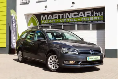 VOLKSWAGEN PASSAT VII Variant 2.0 CR TDI Comfortline BMT Island Grey Mettalic+ Végig Vez. Szervíz+ Mo-i 1. Tulaj+ 3X-s GARANCIA !!