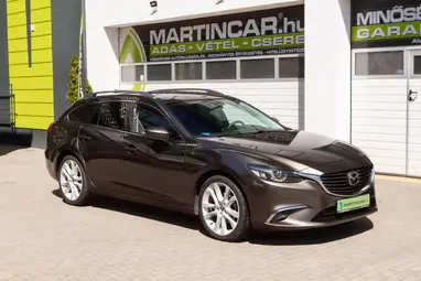 MAZDA 6 Sportkombi 2.2 CD AWD Revolution Top (Automata) Titanium Flash +Vezérlés Csere +Carplay +Vez. Szerv. +3X-s GARANCIA !!