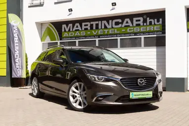 MAZDA 6 Sportkombi 2.2 CD AWD Revolution Top (Automata) Titanium Flash +Vezérlés Csere +Carplay +Vez. Szerv. +3X-s GARANCIA !!
