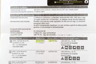 MAZDA 6 Sportkombi 2.2 CD AWD Revolution Top (Automata) Titanium Flash +Vezérlés Csere +Carplay +Vez. Szerv. +3X-s GARANCIA !!