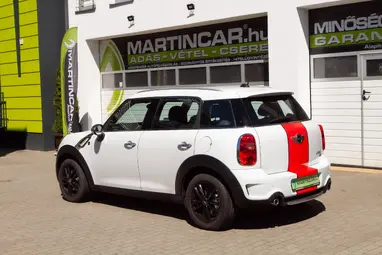 MINI MINI COOPER Countryman 1.6 S ALL4 Light White+Végig Vezetett Szervizkönyv+ Mo.-i 1- Tulaj+ 3X-s GARANCIA !!