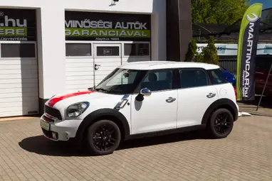MINI MINI COOPER Countryman 1.6 S ALL4 Light White+Végig Vezetett Szervizkönyv+ Mo.-i 1- Tulaj+ 3X-s GARANCIA !!
