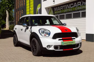 MINI MINI COOPER Countryman 1.6 S ALL4 Light White+Végig Vezetett Szervizkönyv+ Mo.-i 1- Tulaj+ 3X-s GARANCIA !!