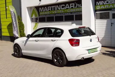 BMW 118d Alpine White+ Mo.-i 1.tulaj+ Vezérlés Csere+ Rendszeres Szerviz+ 3X.-s GARANCIA !!