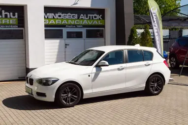 BMW 118d Alpine White+ Mo.-i 1.tulaj+ Vezérlés Csere+ Rendszeres Szerviz+ 3X.-s GARANCIA !!