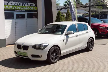 BMW 118d Alpine White+ Mo.-i 1.tulaj+ Vezérlés Csere+ Rendszeres Szerviz+ 3X.-s GARANCIA !!