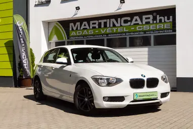 BMW 118d Alpine White+ Mo.-i 1.tulaj+ Vezérlés Csere+ Rendszeres Szerviz+ 3X.-s GARANCIA !!