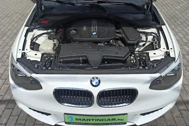 BMW 118d Alpine White+ Mo.-i 1.tulaj+ Vezérlés Csere+ Rendszeres Szerviz+ 3X.-s GARANCIA !!