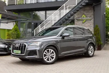 AUDI Q7 50 TDI S line quattro Tiptronic ic [7 személy] Daytona Gray+1.Tulajdonos +Eredeti Mo.-i +Végig Vez. Szervizkönyv +3X-s GARANCIA !!