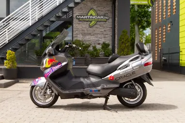 SUZUKI AN 650 BURGMAN Eredeti Magyar+ Kevés Km+ 3X-s GARANCIA !!