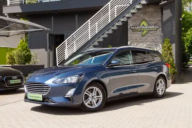FORD FOCUS 1.5 EcoBlue Technology +Jeans Blue Metallic +Mo.-i  1.Tulaj +Kevés Km ++ ÁFÁS+!!!
