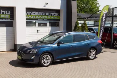 FORD FOCUS 1.5 EcoBlue Technology +Jeans Blue Metallic +Mo.-i  1.Tulaj +Kevés Km ++ ÁFÁS+!!!