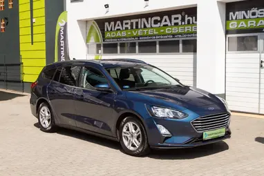 FORD FOCUS 1.5 EcoBlue Technology +Jeans Blue Metallic +Mo.-i  1.Tulaj +Kevés Km ++ ÁFÁS+!!!