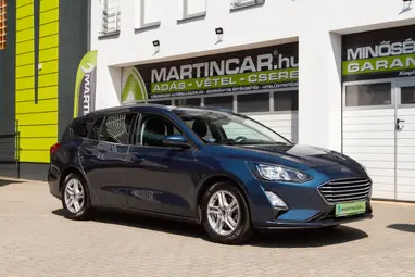 FORD FOCUS 1.5 EcoBlue Technology +Jeans Blue Metallic +Mo.-i  1.Tulaj +Kevés Km ++ ÁFÁS+!!!