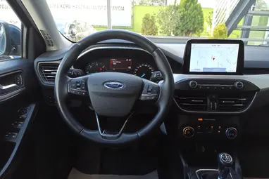 FORD FOCUS 1.5 EcoBlue Technology +Jeans Blue Metallic +Mo.-i  1.Tulaj +Kevés Km ++ ÁFÁS+!!!