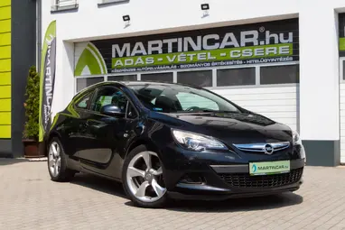 OPEL ASTRA J GTC 1.6 T Enjoy Carbon Flash +Vezetett Szervizkönyv+ Kitűnő Állapot+ Mo-i 1-Tulaj+ 3X-S GARANCIA !!