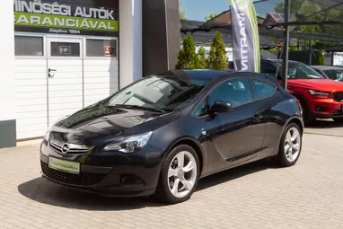 OPEL ASTRA J GTC 1.6 T Enjoy Carbon Flash +Vezetett Szervizkönyv+ Kitűnő Állapot+ Mo-i 1-Tulaj+ 3X-S GARANCIA !!