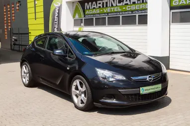 OPEL ASTRA J GTC 1.6 T Enjoy Carbon Flash +Vezetett Szervizkönyv+ Kitűnő Állapot+ Mo-i 1-Tulaj+ 3X-S GARANCIA !!