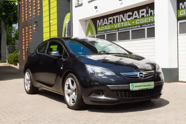 OPEL ASTRA J GTC 1.6 T Enjoy Carbon Flash +Vezetett Szervizkönyv+ Kitűnő Állapot+ Mo-i 1-Tulaj+ 3X-S GARANCIA !!
