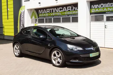 OPEL ASTRA J GTC 1.6 T Enjoy Carbon Flash +Vezetett Szervizkönyv+ Kitűnő Állapot+ Mo-i 1-Tulaj+ 3X-S GARANCIA !!