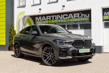BMW X6 xDrive30d (Automata) Dravit Grey Metalic+Swarovski +Eredeti Mo-i +Végig Vez.Szervizkönyv +3X-s GARANCIA !!