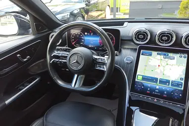 MERCEDES-BENZ C 220 T d 4Matic 9G-TRONIC Mild hybrid drive Obsidian Black+4-es SZERVÍZCSOMAG +AMG Line+Végig Vez. Szervizkönyv +3X-s GARANCIA !!