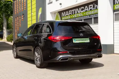 MERCEDES-BENZ C 220 T d 4Matic 9G-TRONIC Mild hybrid drive Obsidian Black+4-es SZERVÍZCSOMAG +AMG Line+Végig Vez. Szervizkönyv +3X-s GARANCIA !!