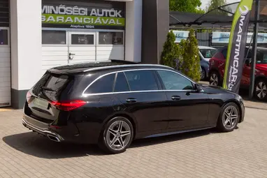 MERCEDES-BENZ C 220 T d 4Matic 9G-TRONIC Mild hybrid drive Obsidian Black+4-es SZERVÍZCSOMAG +AMG Line+Végig Vez. Szervizkönyv +3X-s GARANCIA !!