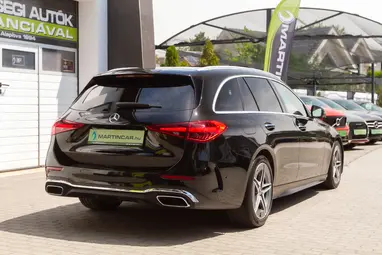 MERCEDES-BENZ C 220 T d 4Matic 9G-TRONIC Mild hybrid drive Obsidian Black+4-es SZERVÍZCSOMAG +AMG Line+Végig Vez. Szervizkönyv +3X-s GARANCIA !!