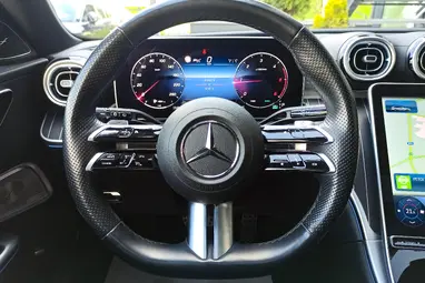 MERCEDES-BENZ C 220 T d 4Matic 9G-TRONIC Mild hybrid drive Obsidian Black+4-es SZERVÍZCSOMAG +AMG Line+Végig Vez. Szervizkönyv +3X-s GARANCIA !!