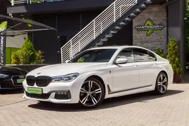 BMW 730d xDrive (Automata) Mineral White Metallic+ Végig Vez. Szervízkönyv+ Keveset Futott+ 3X-s GARANCIA!!