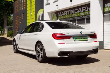 BMW 730d xDrive (Automata) Mineral White Metallic+ Végig Vez. Szervízkönyv+ Keveset Futott+ 3X-s GARANCIA!!