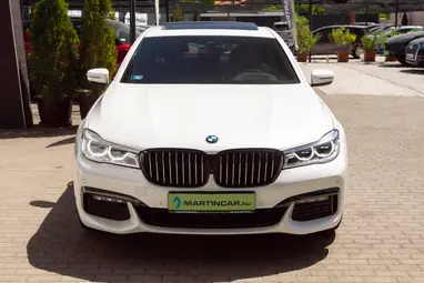 BMW 730d xDrive (Automata) Mineral White Metallic+ Végig Vez. Szervízkönyv+ Keveset Futott+ 3X-s GARANCIA!!