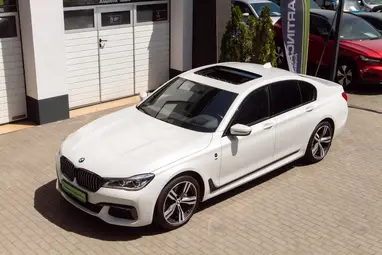 BMW 730d xDrive (Automata) Mineral White Metallic+ Végig Vez. Szervízkönyv+ Keveset Futott+ 3X-s GARANCIA!!