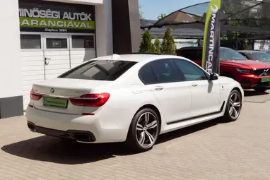 BMW 730d xDrive (Automata) Mineral White Metallic+ Végig Vez. Szervízkönyv+ Keveset Futott+ 3X-s GARANCIA!!