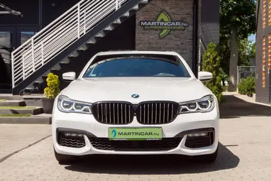BMW 730d xDrive (Automata) Mineral White Metallic+ Végig Vez. Szervízkönyv+ Keveset Futott+ 3X-s GARANCIA!!