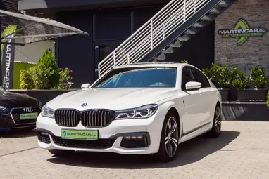 BMW 730d xDrive (Automata) Mineral White Metallic+ Végig Vez. Szervízkönyv+ Keveset Futott+ 3X-s GARANCIA!!
