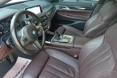 BMW 730d xDrive (Automata) Mineral White Metallic+ Végig Vez. Szervízkönyv+ Keveset Futott+ 3X-s GARANCIA!!
