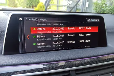 BMW 730d xDrive (Automata) Mineral White Metallic+ Végig Vez. Szervízkönyv+ Keveset Futott+ 3X-s GARANCIA!!