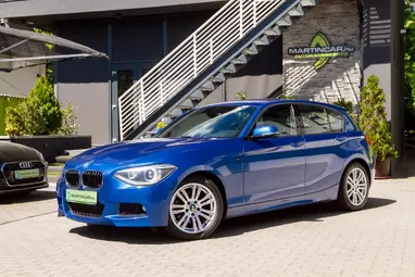 BMW 120d M-Sport Estoril Blau+ Mo-i 1. tulaj+ Teljes M Sports package+ 3X-S GARANCIA!!!